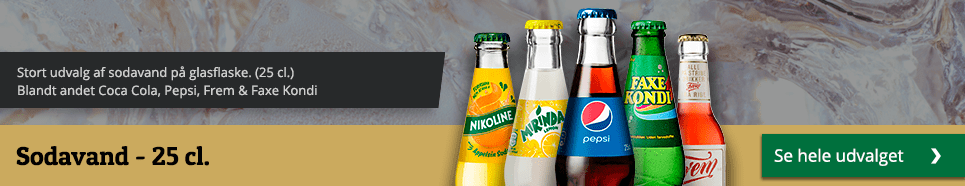 Sodavand 25 cl.