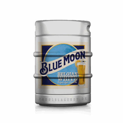 Blue Moon Belgian White - Witbier. fustage